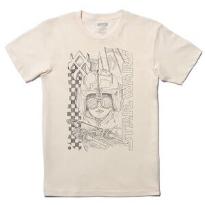 Star Wars Anakin Limited Edition Tee by Stance, Size Small in Vintage White